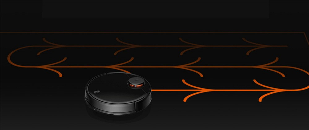The Xiaomi Mijia STYJ02YM follows an efficient Y-shape path in mopping mode