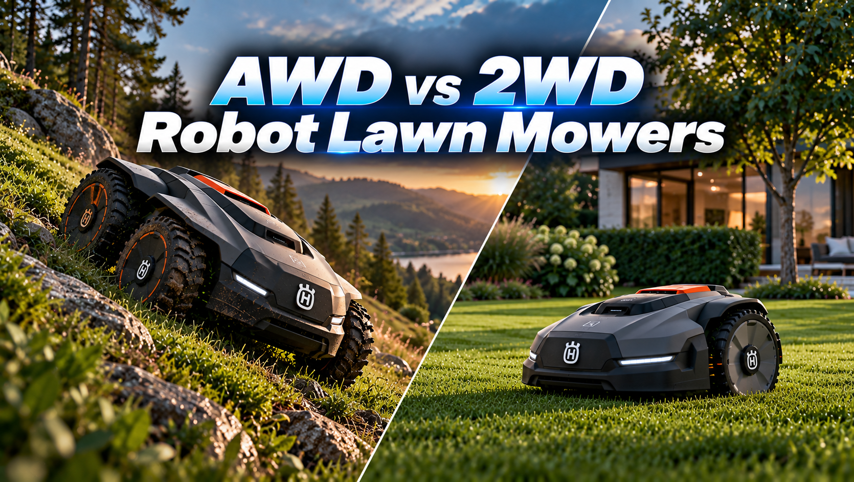 AWD vs 2WD Robot Lawn Mowers: Who Actually Needs AWD?