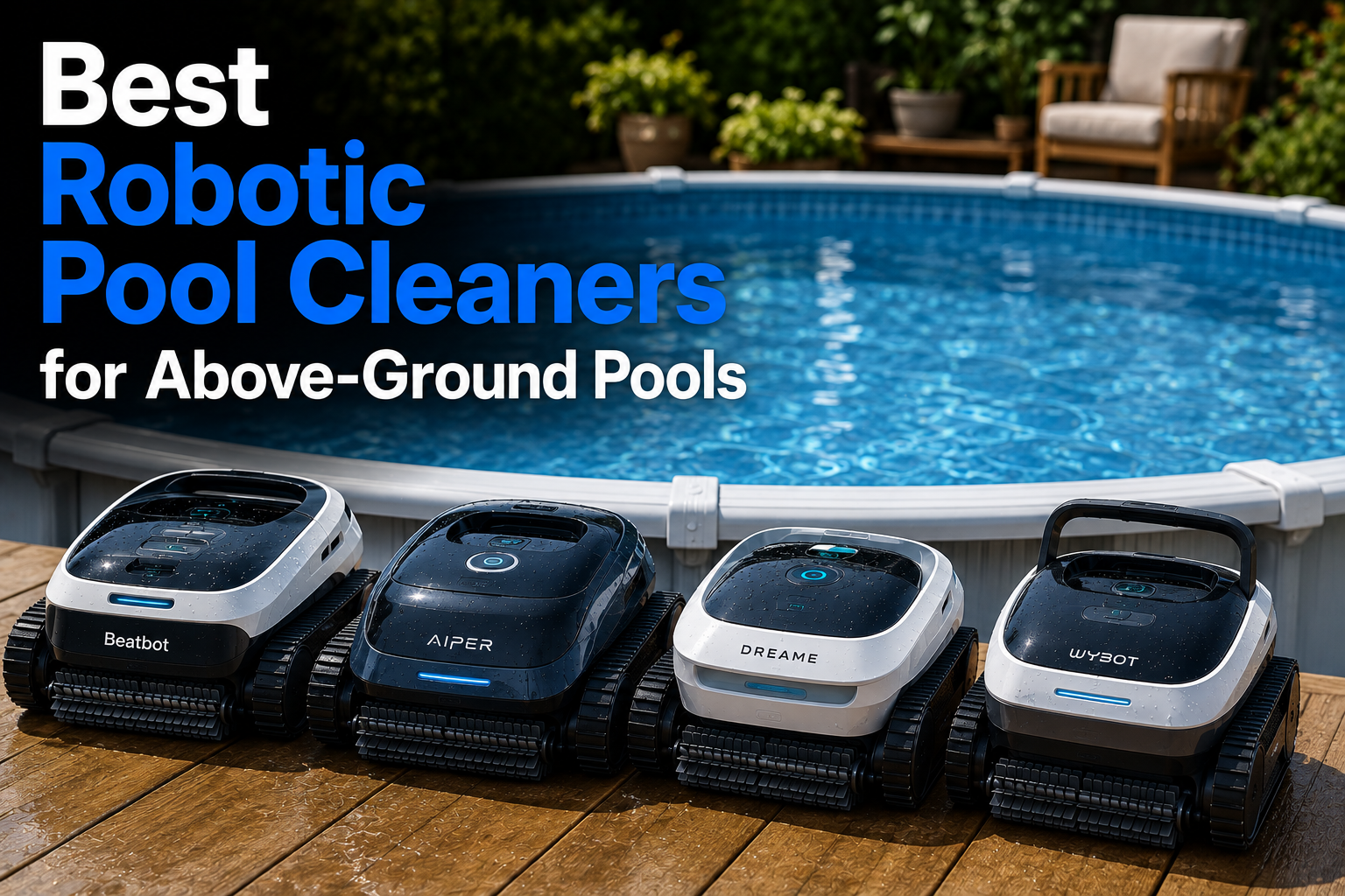 Best Robotic Pool Cleaners for Above-Ground Pools (2026)
