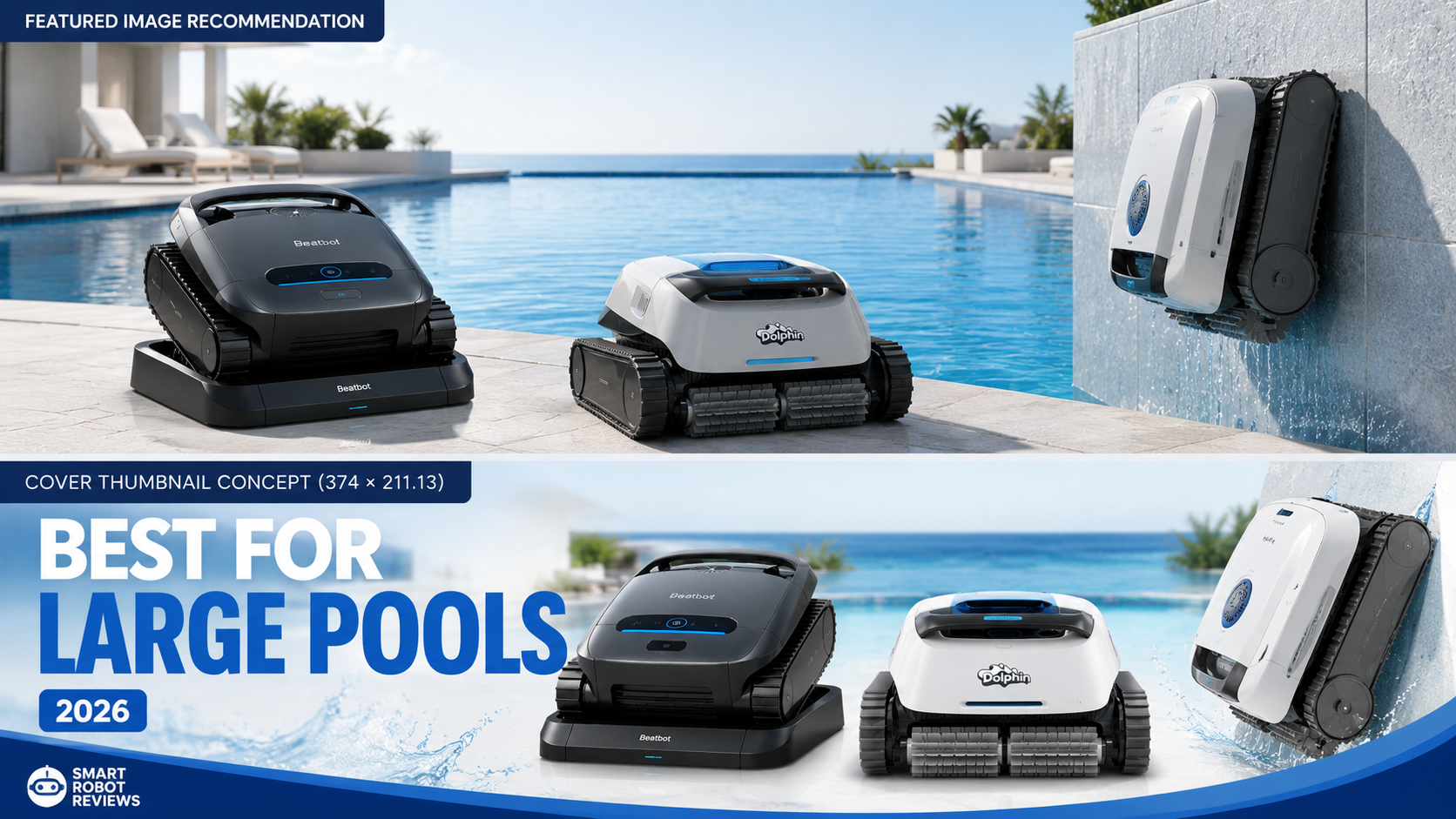 Best Robotic Pool Cleaners for Large Pools
