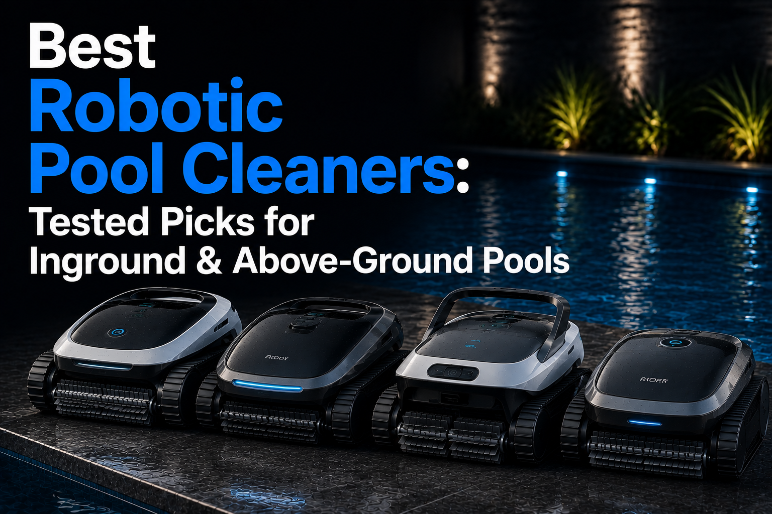 Best Robotic Pool Cleaners: Tested Picks for Inground & Above-Ground Pools
