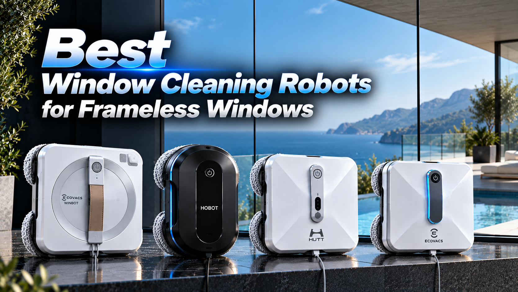 Best Window Cleaning Robots for Frameless Windows