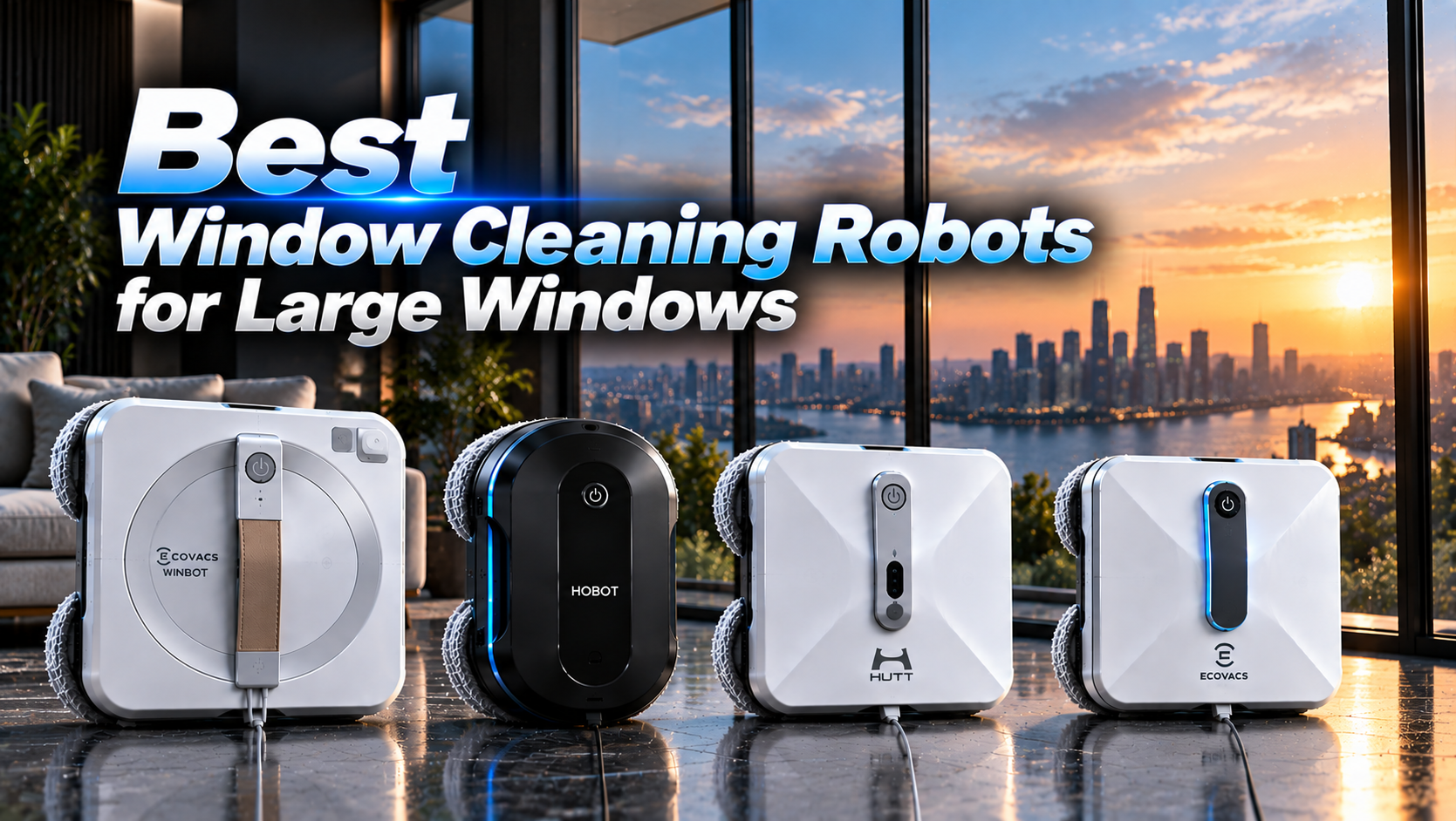 Best Window Cleaning Robots for Large Windows
