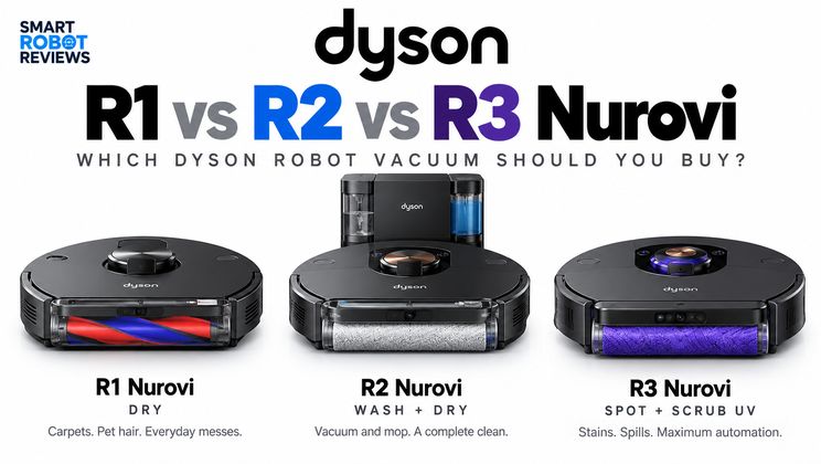 Dyson Robot Vacuums Compared: R1 vs R2 vs R3 Nurovi