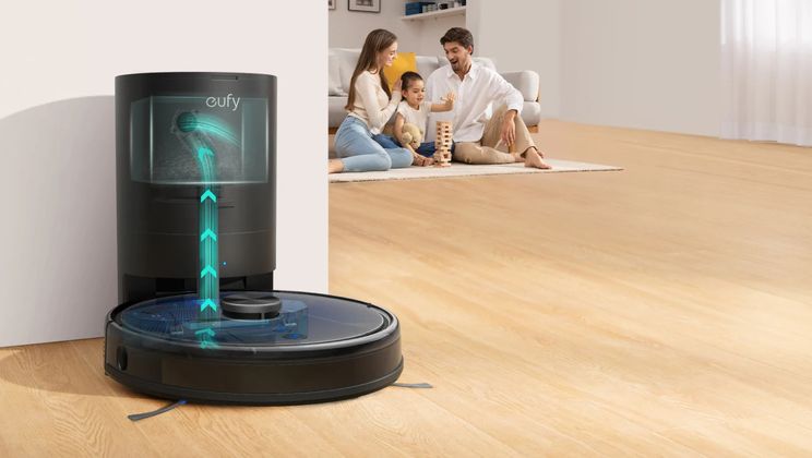 Eufy Just Launched The Eufy Clean RoboVac L35 Hybrid, Eufy's First Robot Vacuum With a Self-Emptying Base