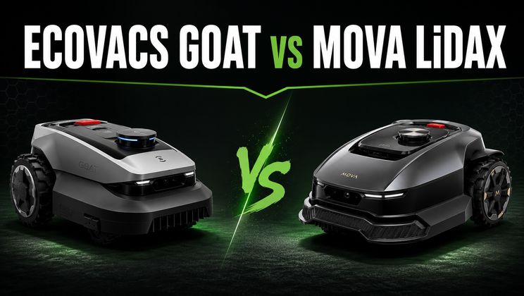 ECOVACS GOAT vs MOVA LiDAX Robot Lawn Mowers: Which Is Better in 2026?