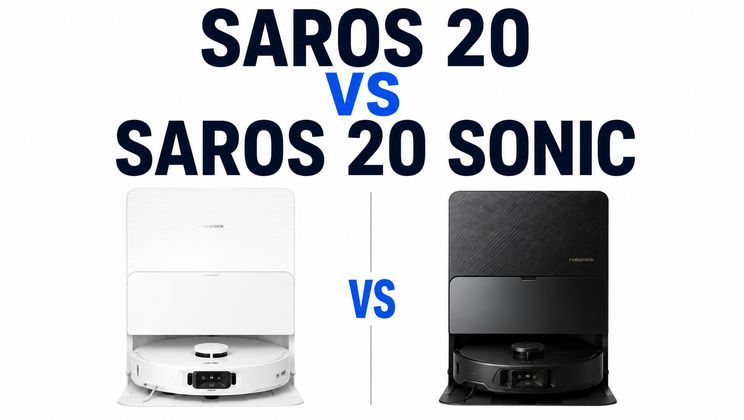 Roborock Saros 20 vs 20 Sonic vs 20 Flow
