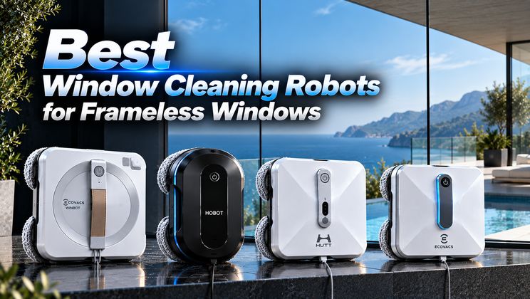 Best Window Cleaning Robots for Frameless Windows