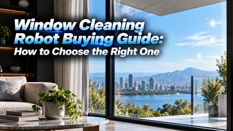 Window Cleaning Robot Buying Guide: How to Choose the Right One