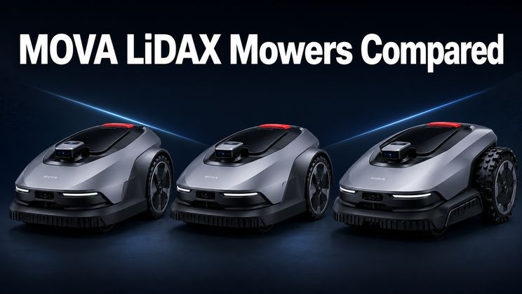 MOVA LiDAX Robot Lawn Mowers Compared 2026