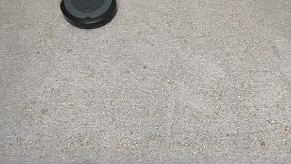 Roomba i3 carpet cleaning test