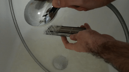 Roborock maintanance: washing the filter
