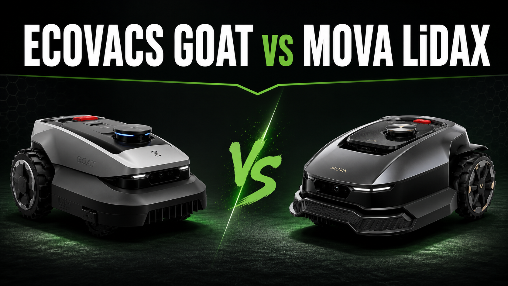 ECOVACS GOAT vs MOVA LiDAX Robot Lawn Mowers: Which Is Better in 2026?