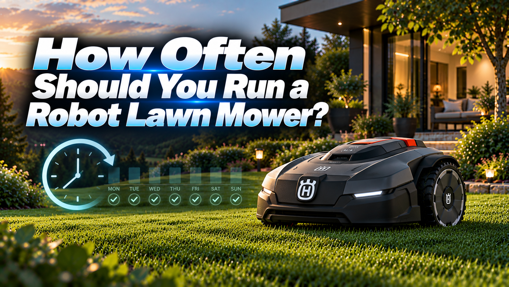 How Often Should You Run a Robot Lawn Mower?