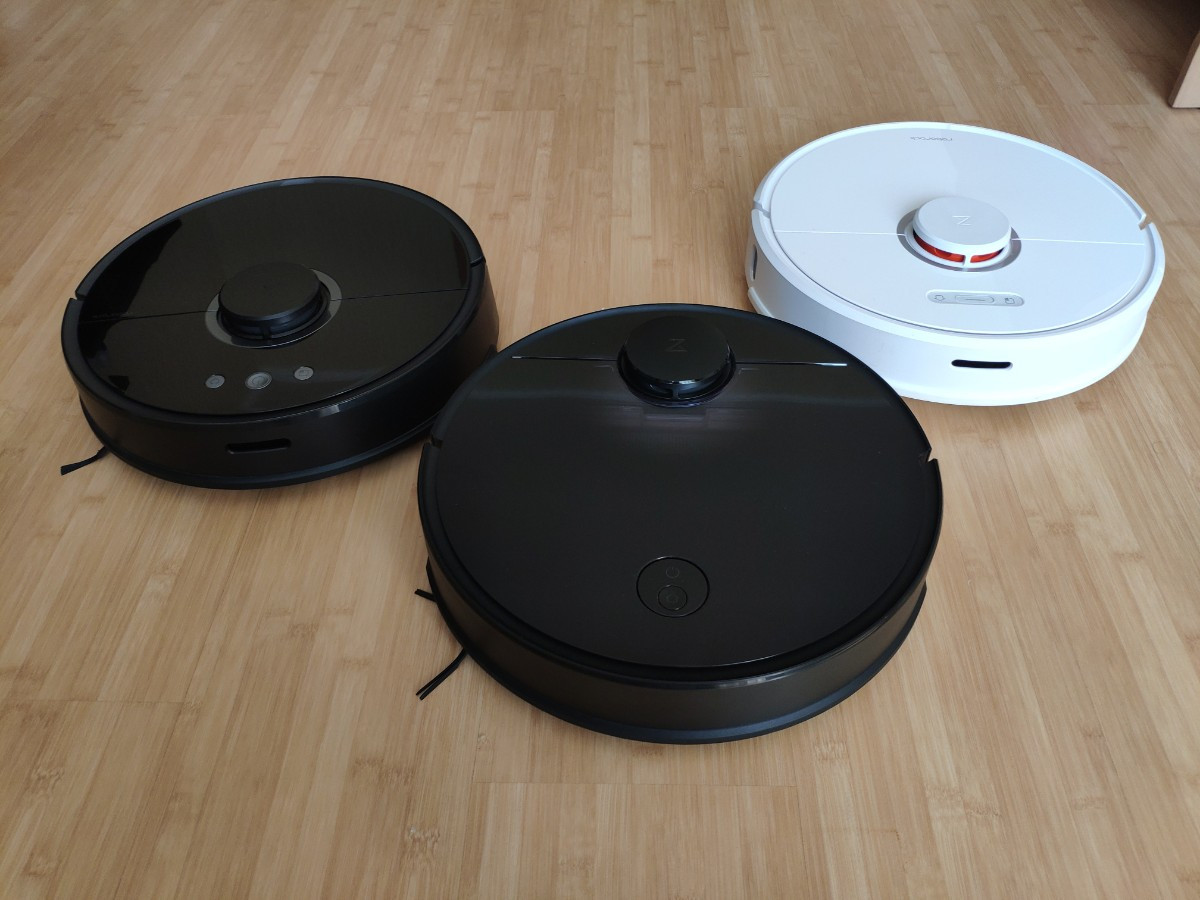 The Roborock S5, S4 and S6 design