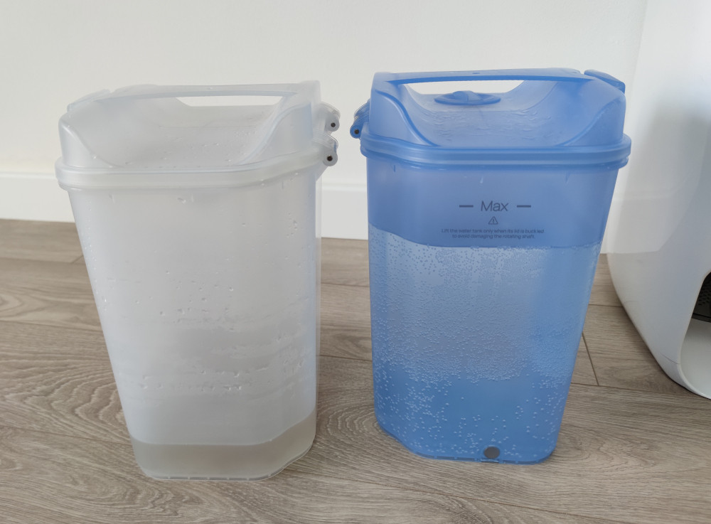 Two water containers