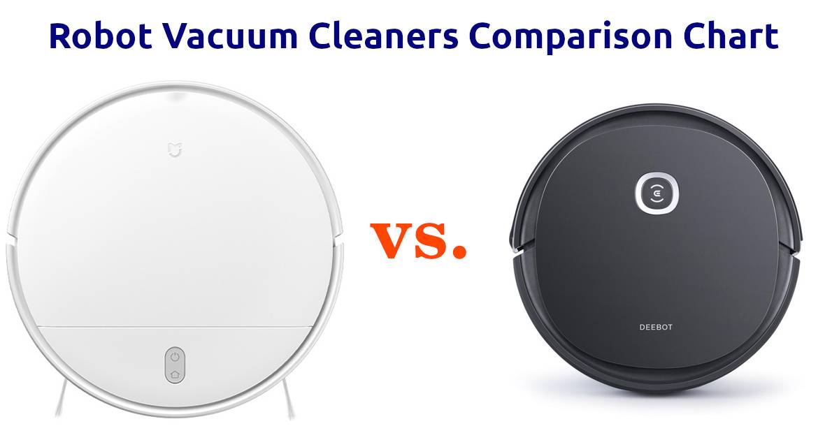 Compare Xiaomi Mi Robot Vacuum Mop Essential (Mijia G1) vs. ECOVACS