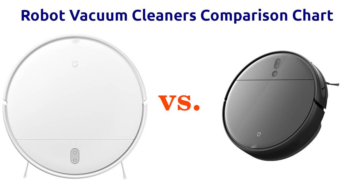 Compare Xiaomi Mi Robot Vacuum Mop Essential (Mijia G1) vs. Xiaomi Mi