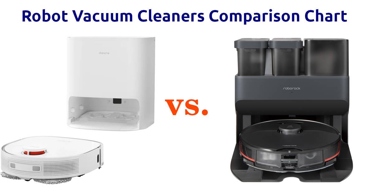 Dreame D10 Plus vs Roborock Q5+ Comparison - Epey UK