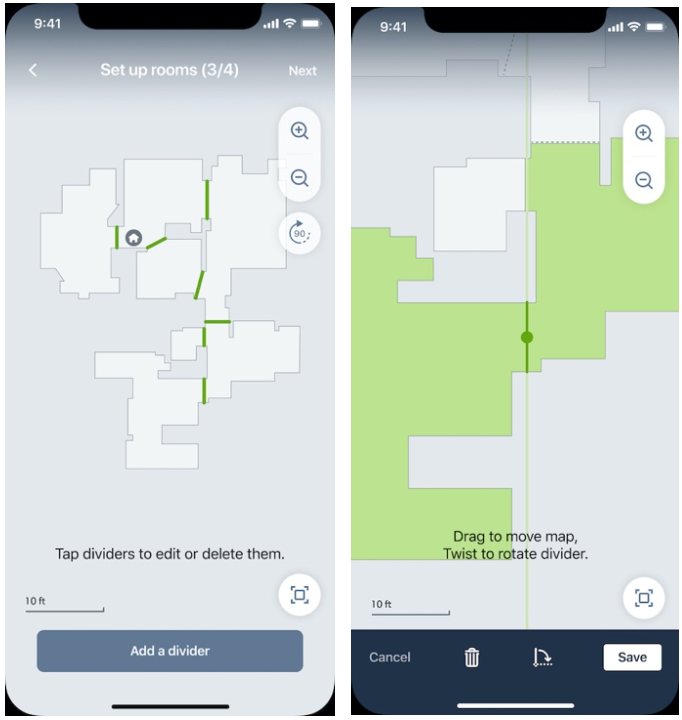 Firmware Update for iRobot Roomba I3 / I4 / I5 Adds an Ability to Clean a Specific Room and Save the Map